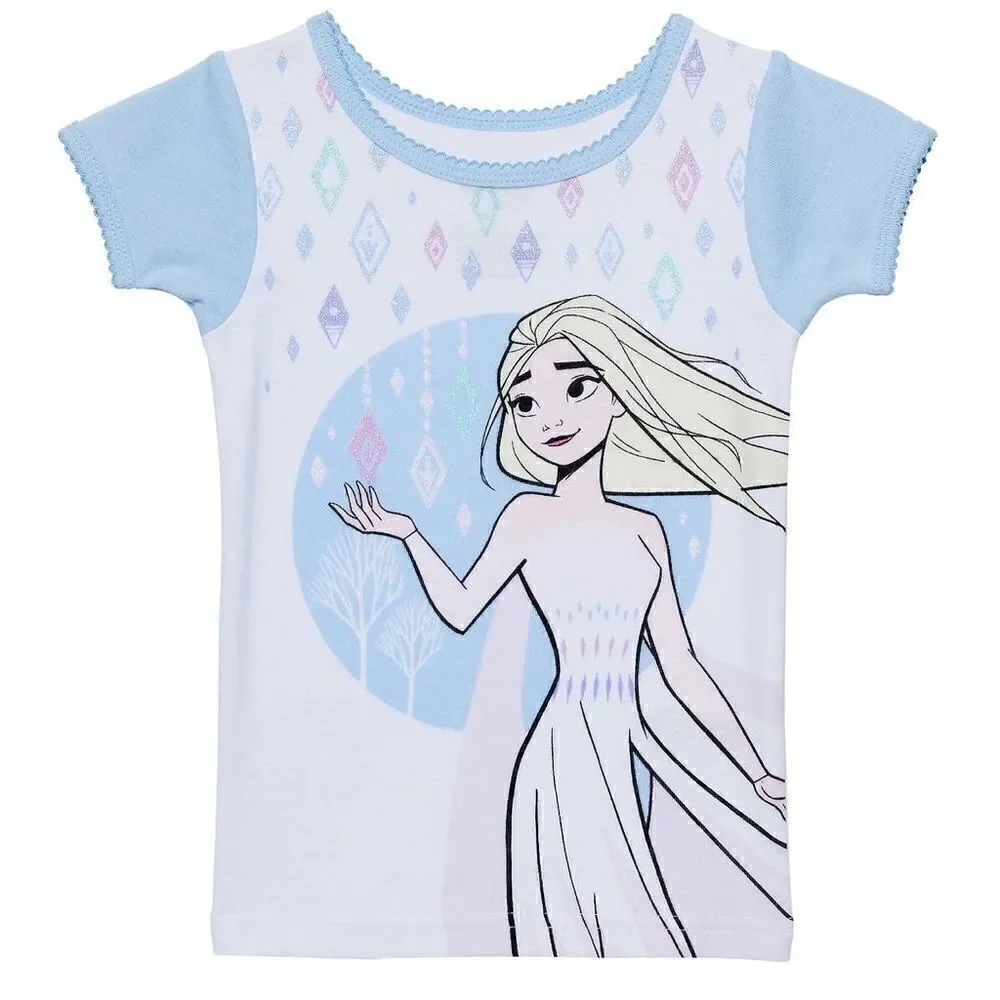 DISNEY FROZEN PJ 4 Piece Set - Picture 7 of 14